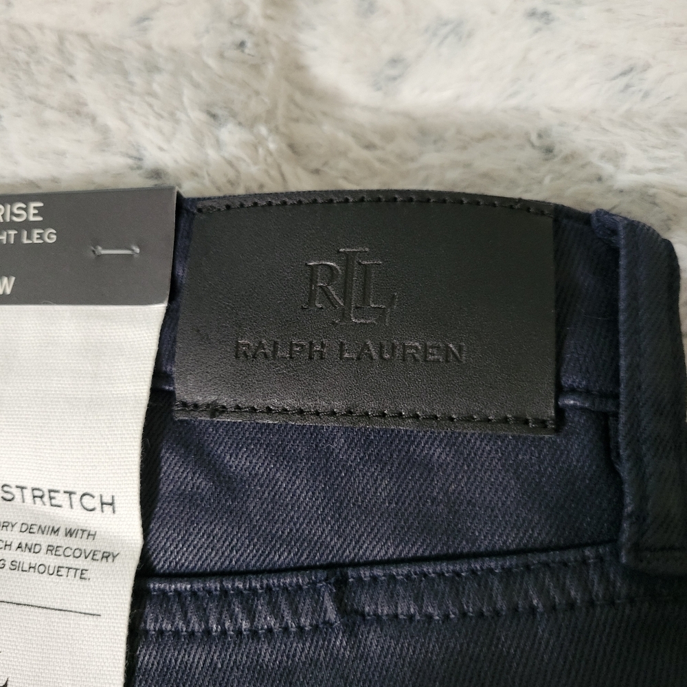 Ralph Lauren Black Label women's Jeans 22W navy NWT - Picture 9 of 13